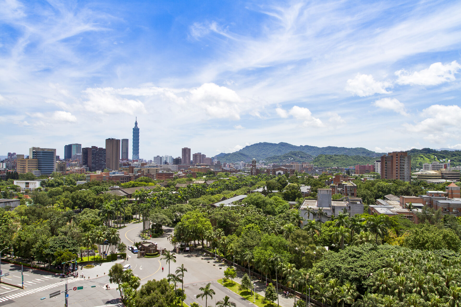 台大校園鳥瞰